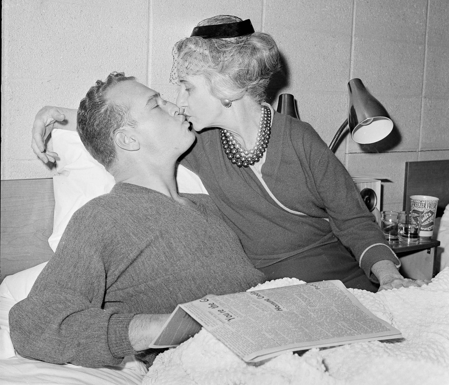Paul Hornung, Loretta Hornung - Jan. 1, 1962